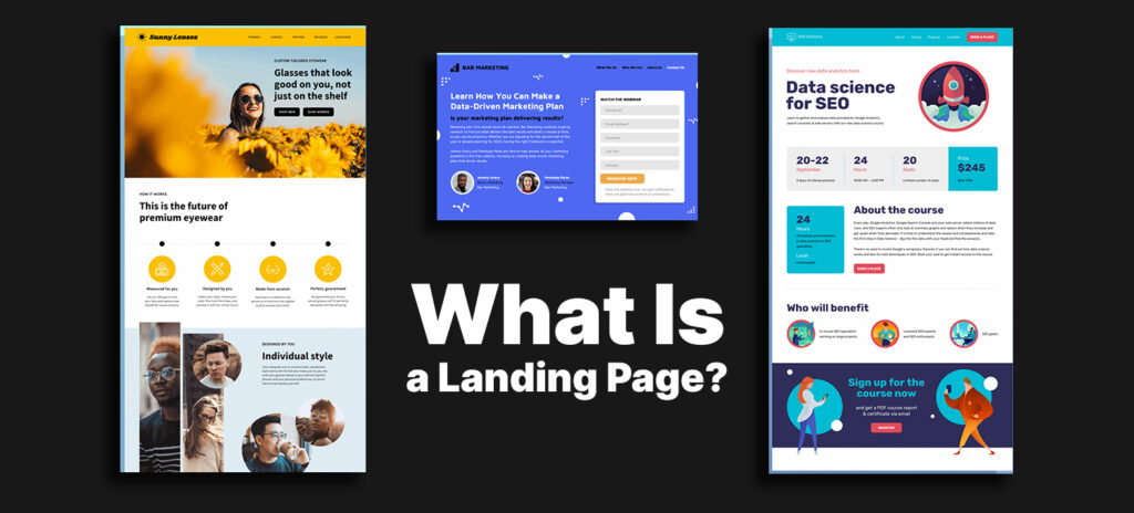 what is a landing page?