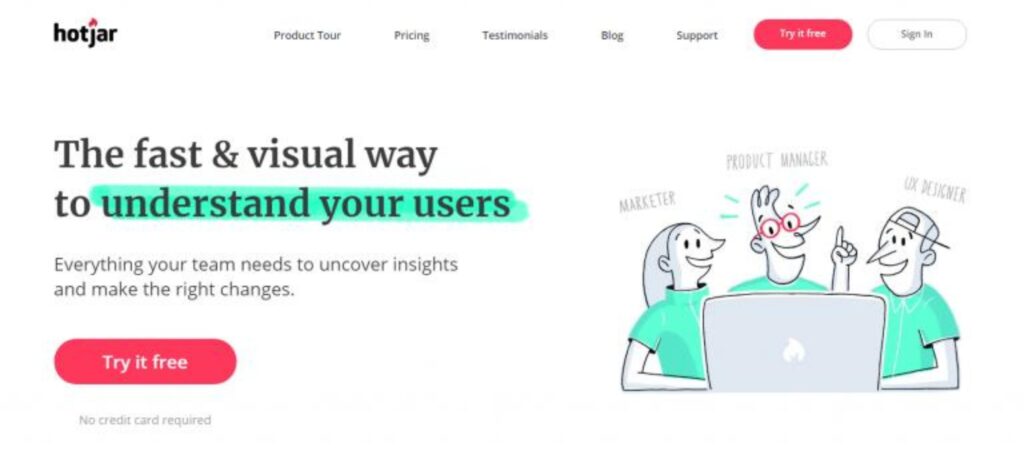 Fast and visual way to understand your users