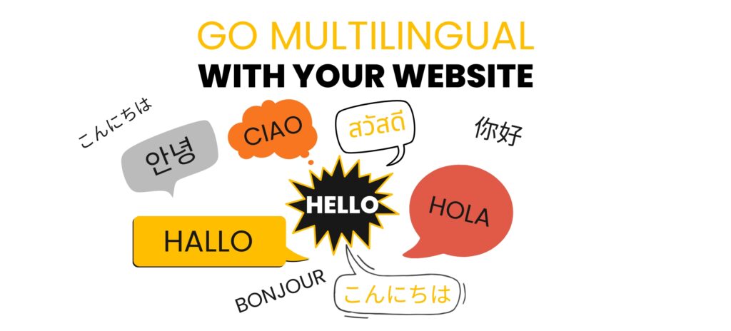 Go Multilingual with your website