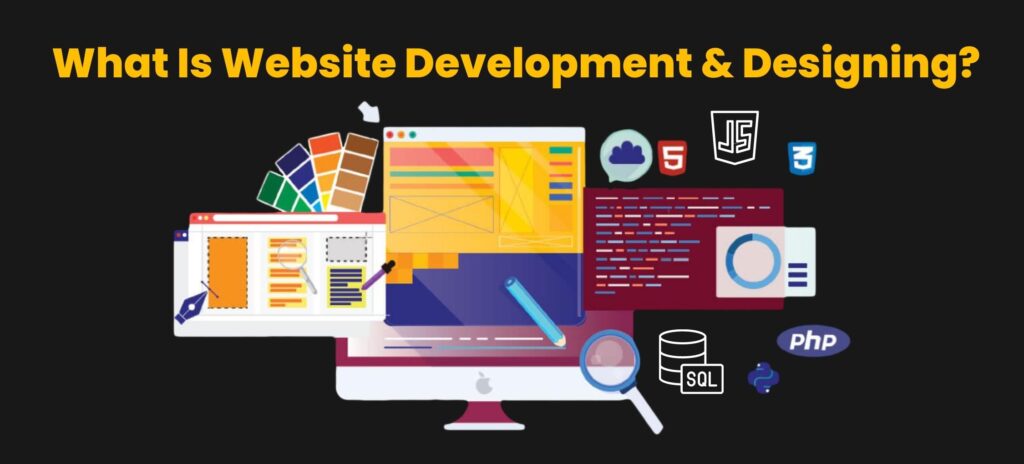 What is website development and designing
