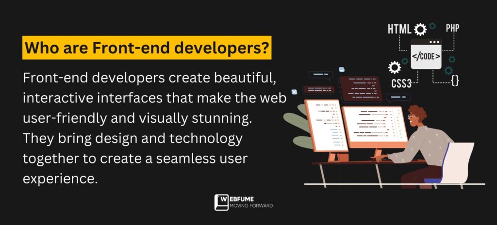 Who are front-end developers